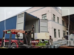 O contêiner cheio de 6 unidades do modelo KL360 e máquinas de lavar carros sem toque está a ser carregado para a Rússia!