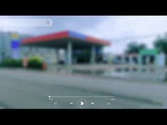 A máquina de lavar carros sem toque está completamente instalada!