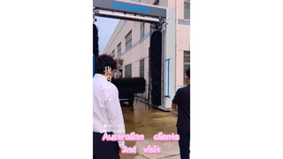 Obrigado pelo interesse contínuo dos clientes australianos nas máquinas de lavar caminhões KOLON.