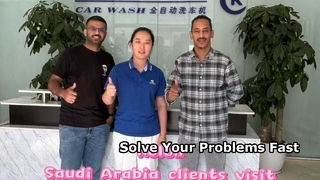 É uma grande honra em Kolon receber dois ilustres clientes da Arábia Saudita em nossa fábrica