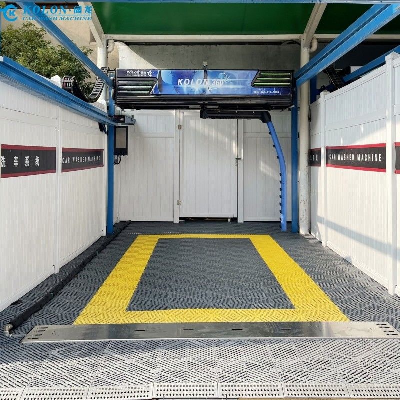 Máquinas de lavagem automática de automóveis omnidireccionais de 360 graus Máquinas de lavagem automática de automóveis KL360-1 single arm