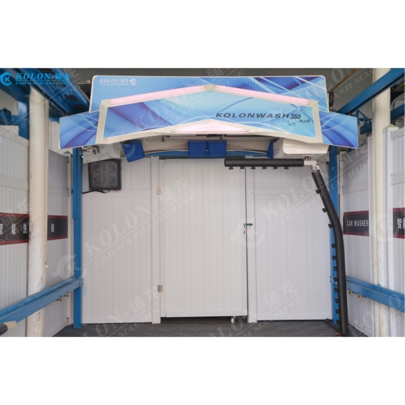 Equipamento automático de máquina de lavar carros sem toque KL-360 PLUS 22kw Bomba de água 22kw Ventilador