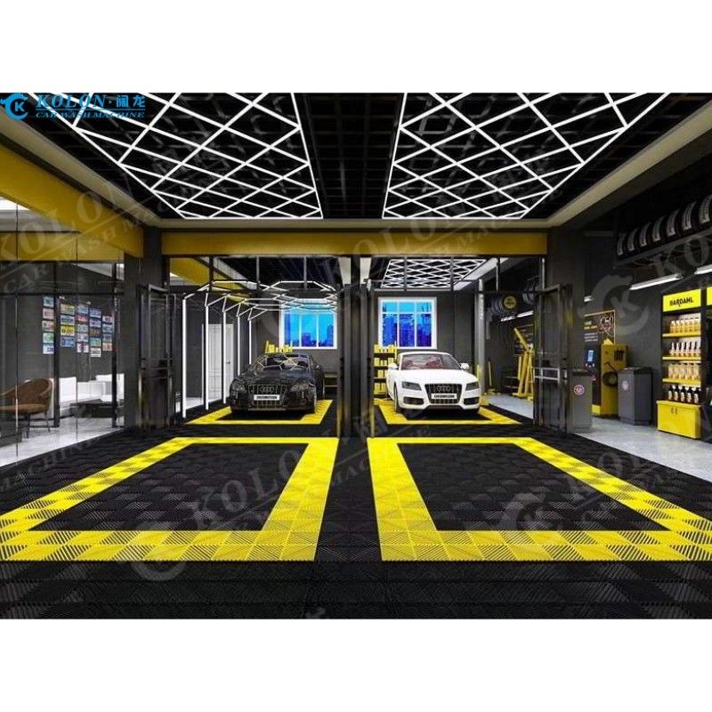 Chapa de piso de garagem de plástico de PP 2.0cm 3.0cm 4.0cm 5.0cm 6.0cm