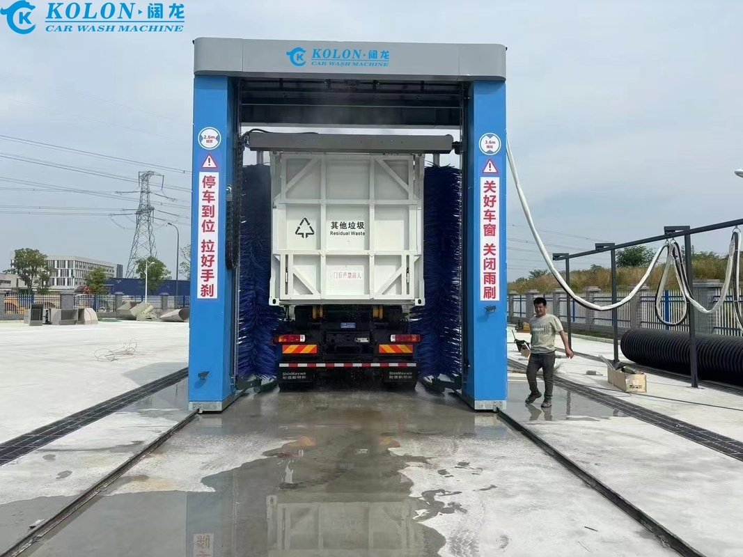 Máquina de lavagem de autocarro de economia de água KL-EN1 com 3-5 minutos de lavagem e 67 kW de potência