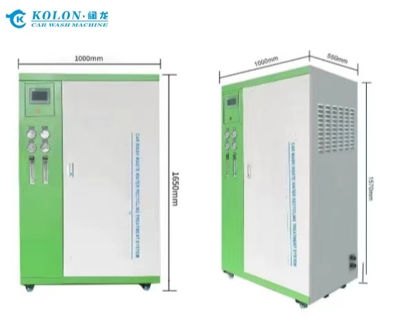 Sistema de tratamento de água Kolon 6passos Fácil de manter Sistema de tratamento de esgoto compacto Para instalação interna e externa