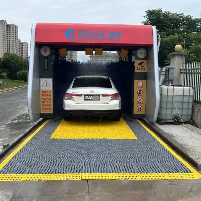 Sistema de pulverização de água de aço inoxidável máquina de lavagem de carros de revólver lavagem de 15 carros por hora
