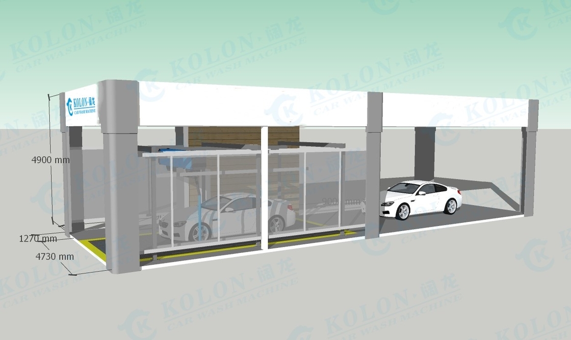 KOLON 380V 24.5kW Lavadora de automóveis sem toque com pressão ajustável e função de lavagem a alta pressão
