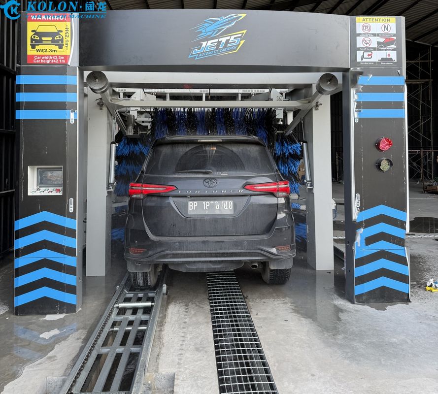 Máquina de lavagem de automóveis de túnel inovadora e avançada de Kolon para limpeza superior e precisa