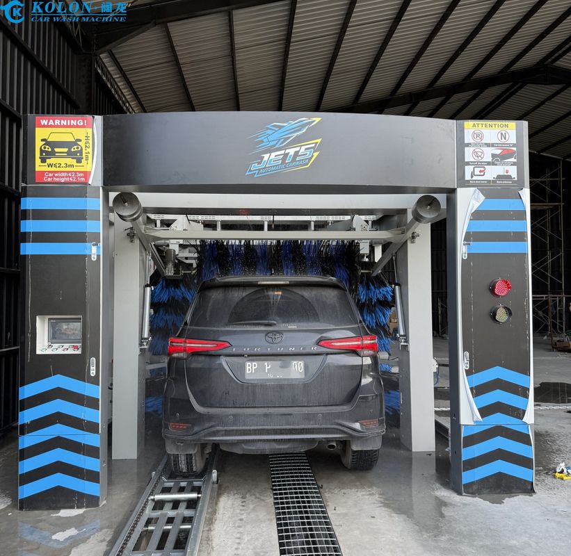 Máquina de lavagem de automóveis de túnel inovadora e avançada de Kolon para limpeza superior e precisa
