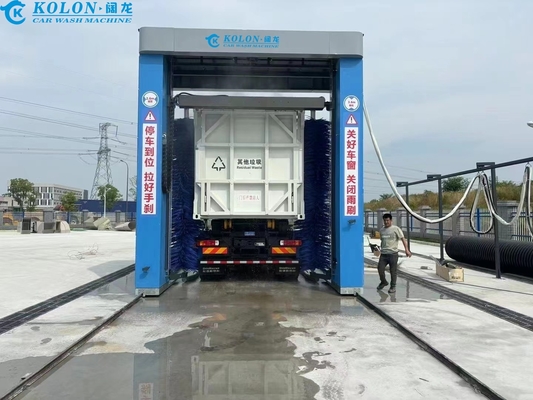 Máquina de lavagem de autocarro de economia de água KL-EN1 com 3-5 minutos de lavagem e 67 kW de potência